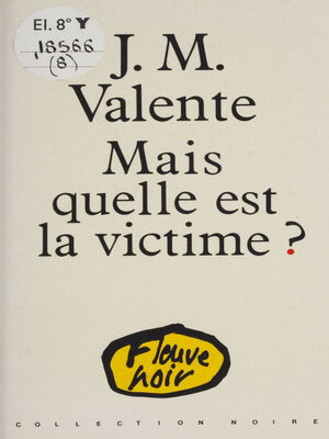 cover image of Mais quelle est la victime ?